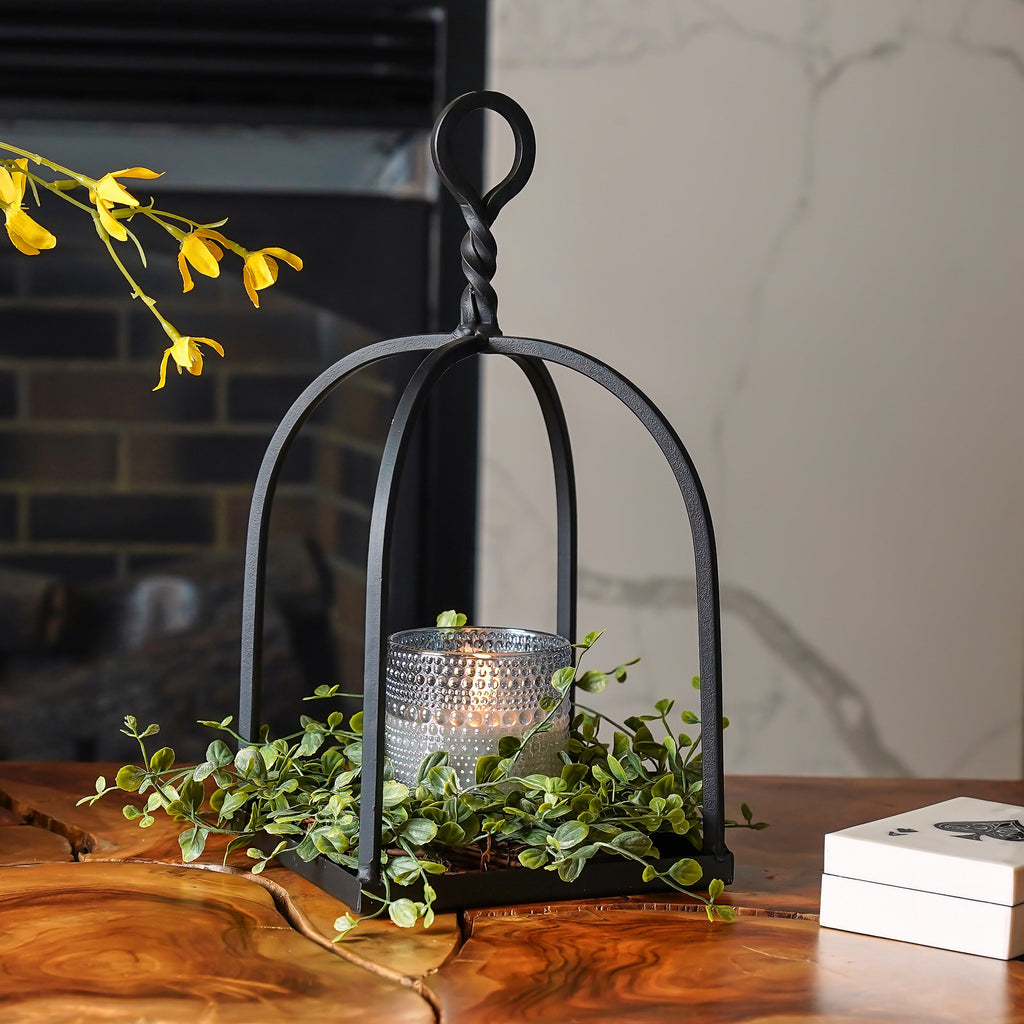 Decorative Candle, Whisperleaf Ring 10", Lightweight Design for Living Rooms, Bedrooms and Relaxing Evenings image 5