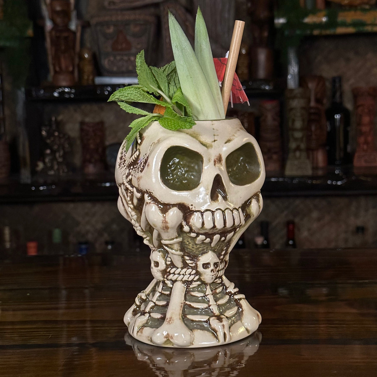 Coffee Mug, Jeff Granito's Calix Mortis II ceramic Tiki for Kitchen Tables, Workspaces and Daily Hydration, 3 Type Options image 5