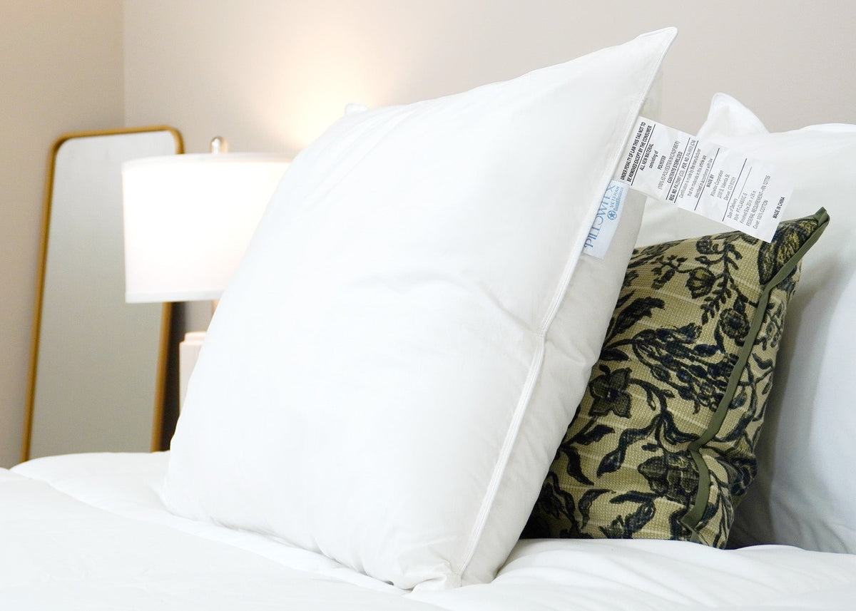 Bed Pillow, Premium Polyester Extra Firm for Sleeping, Reading and Bedroom Comfort, 3 Size Options image 5