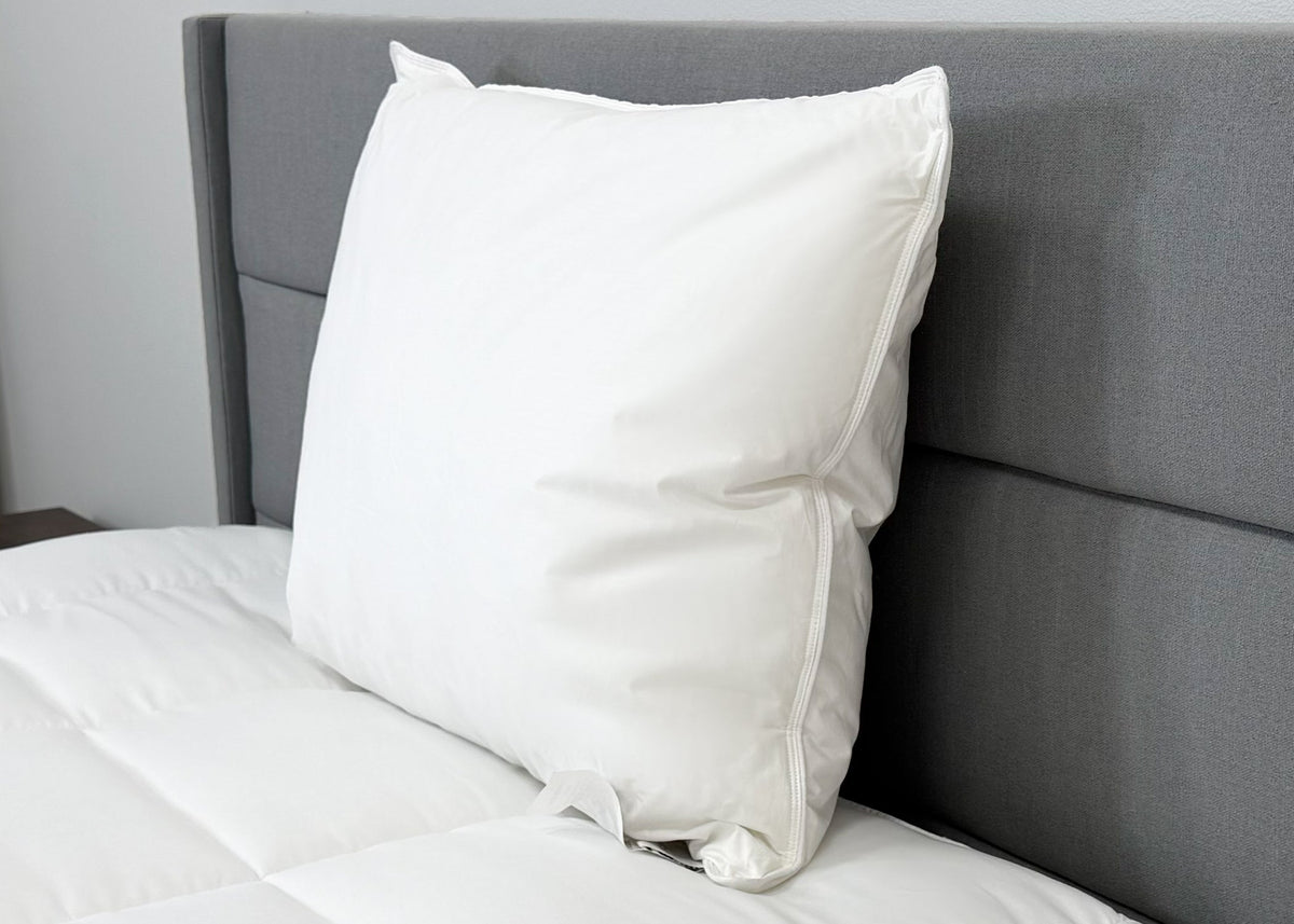 Bed Pillow, Etc. Fairfax Firm Polyester, Hypoallergenic Comfort for Sleeping, Reading and Bedroom Comfort, 4 Size Options image 5