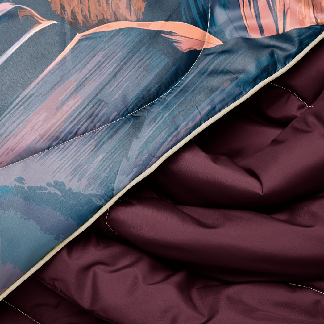 Cozy Throw Blanket, Original Puffy Yosemite Dawn for Living Rooms, Bedrooms and Everyday Lounging image 5