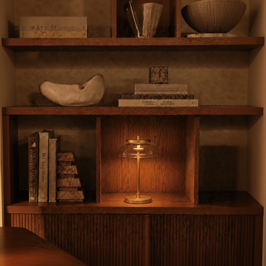 Portable Table Lamp, Vinaura for Desks, Side Tables and Warm Room Lighting, 3 Color Options image 5