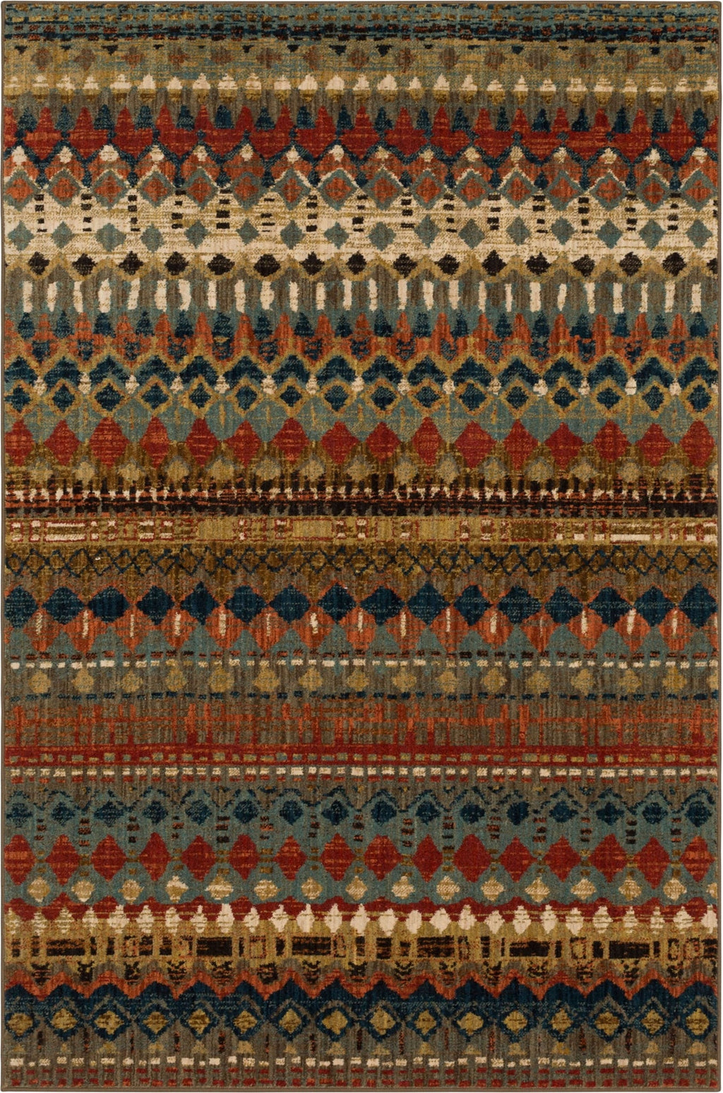 Area Rug, Spice Market Saigon Multi for Living Rooms, Bedrooms and Entryways, 18 Size Options image 5