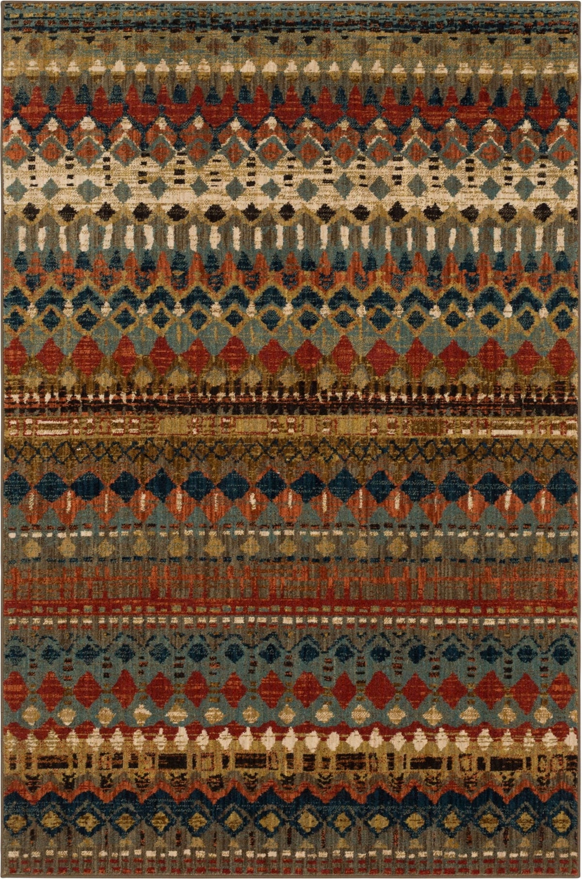 Area Rug, Spice Market Saigon Multi for Living Rooms, Bedrooms and Entryways, 18 Size Options image 5