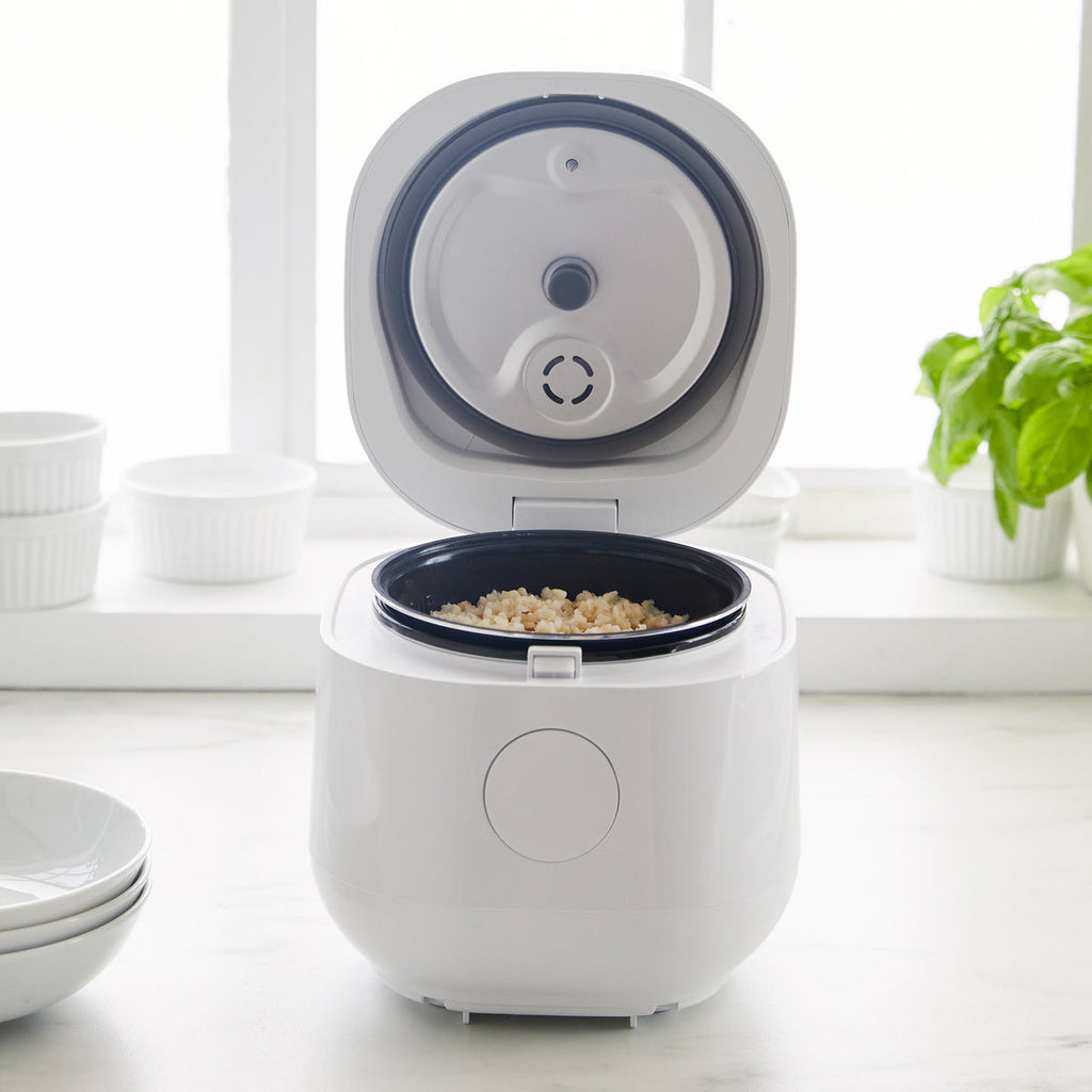Drinkware, GreenLife 4 Cup Rice & Grains Cooker White for Everyday Drinks, Home and Entertaining image 5