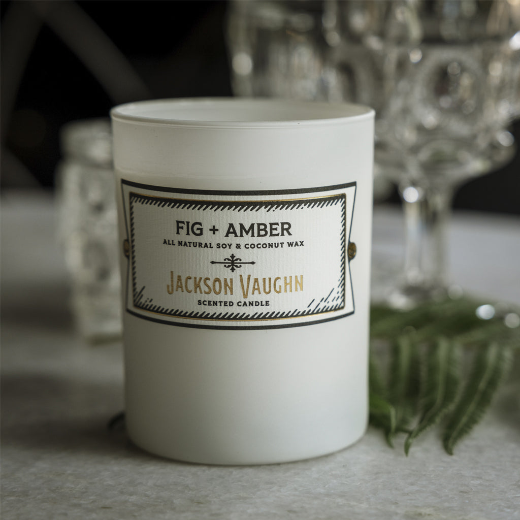 Decorative Candle, Fig and Amber for Living Rooms, Bedrooms and Relaxing Evenings, Designed for Everyday Home Use image 5