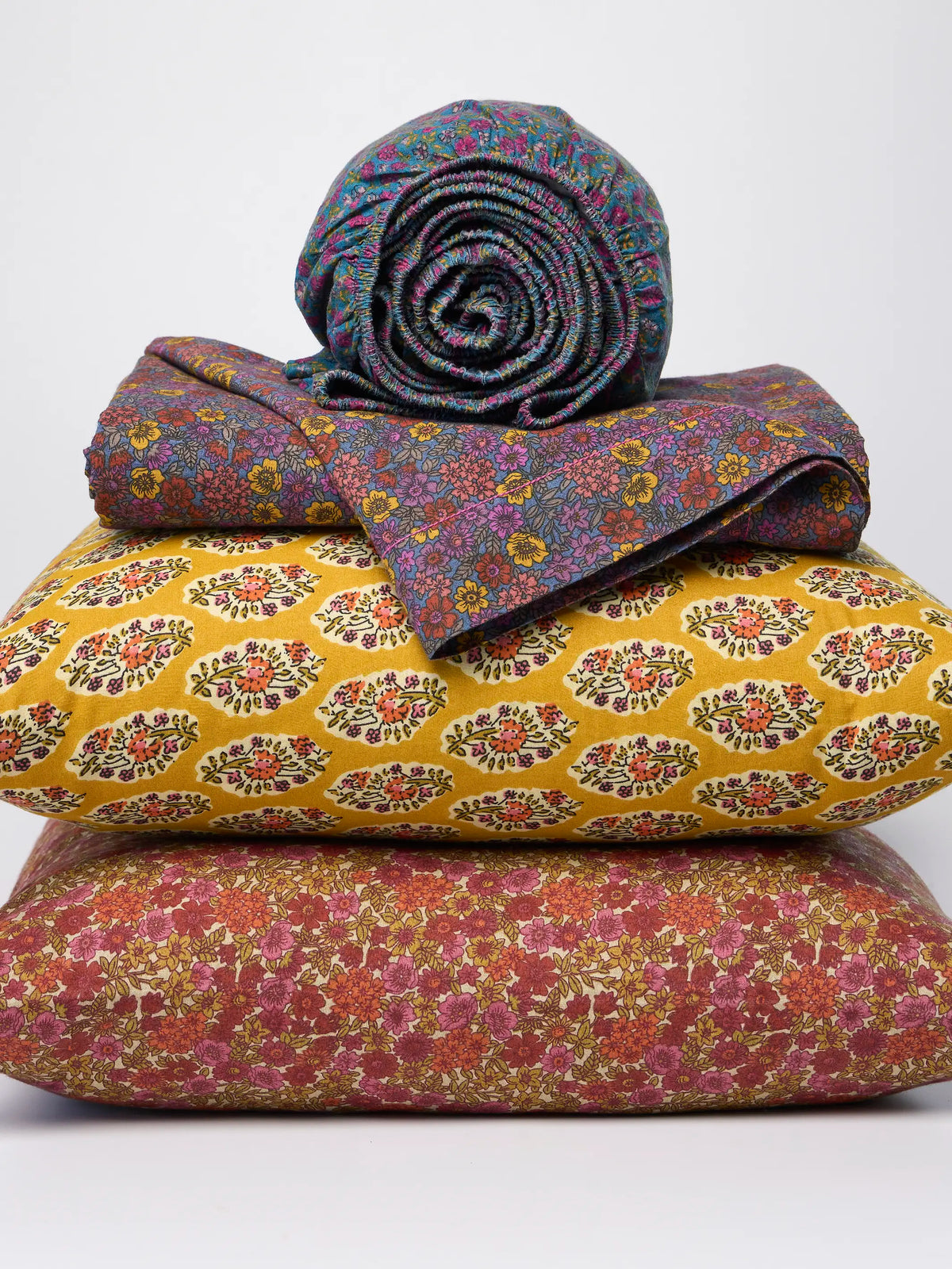Pillowcase, Mix & Match Cotton , Single Groove Floral for Everyday Bedding and Bedroom Refreshes, 2 Size Options image 5