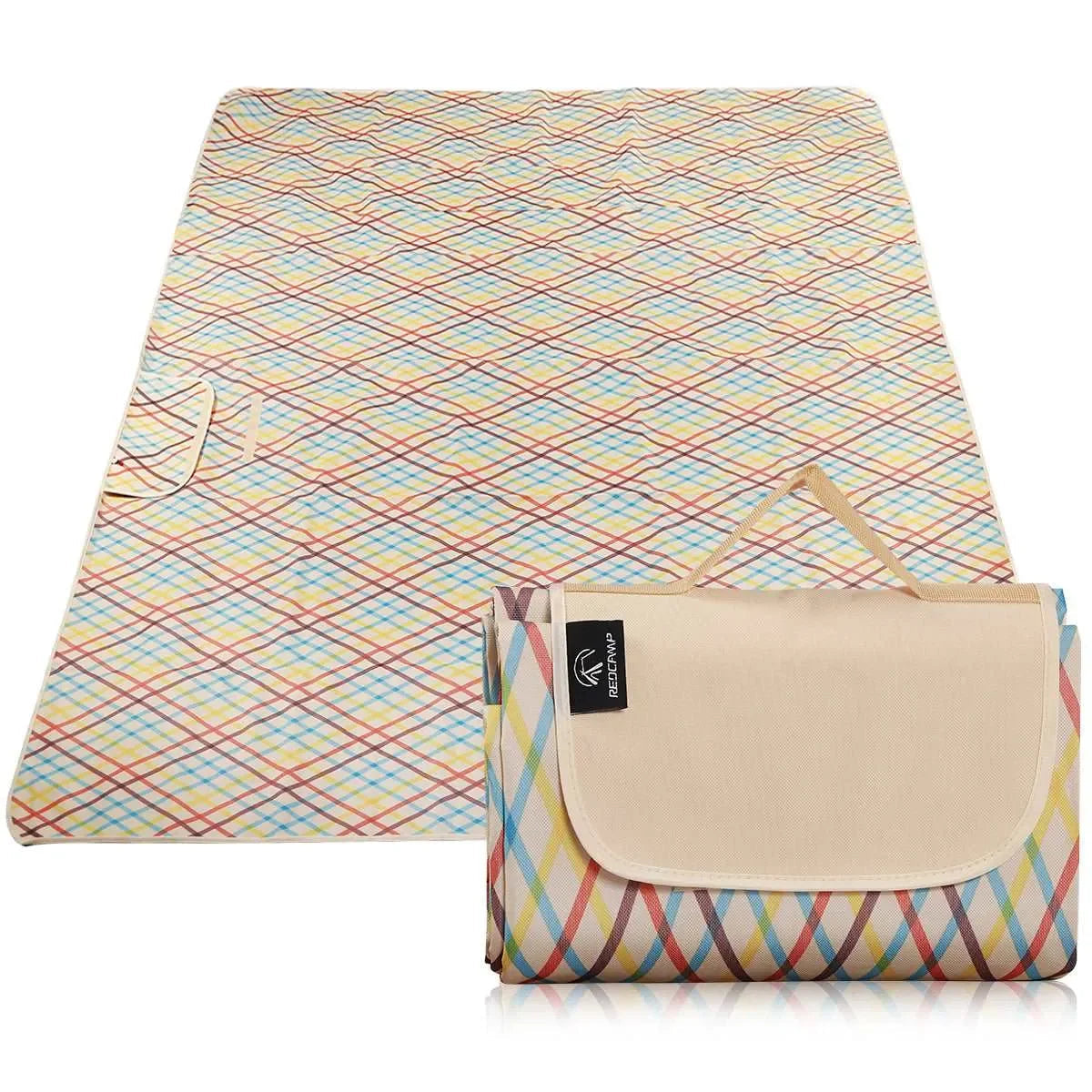 Cozy Throw Blanket, Extra Large Picnic Waterproof Sandproof, Lightweight Design for Sofas, Beds and Relaxing at Home, 2 Sizes and 2 Colors image 5