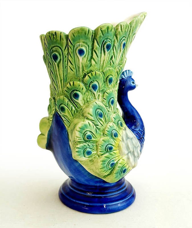 Coffee Mug, BarConic Drinkware Tiki Peacock 18oz, Ceramic Construction, Dishwasher-Safe Care for Everyday Drinks, Home and Entertaining image 5