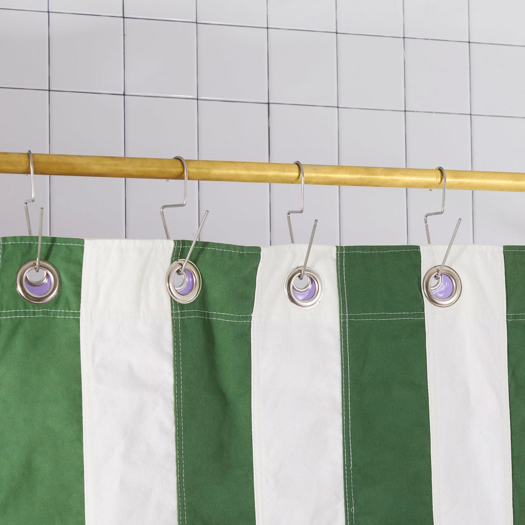 Shower Curtain Hooks, Venice Stainless for Hanging Shower Curtains, Bathroom Rails and Everyday Bath Use image 5