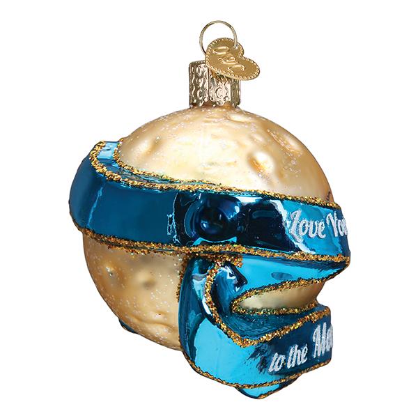 Seasonal Home Decor, Love You To Moon & Back Ornament for Mantels, Tables and Seasonal Decorating image 5