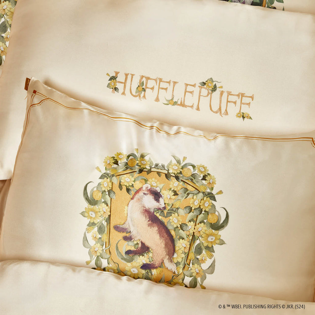 Pillowcase Set, Satin in Hufflepuff 2 Pack for Everyday Bedding and Bedroom Refreshes, Designed for Guest Rooms and Daily Bedroom Comfort image 5