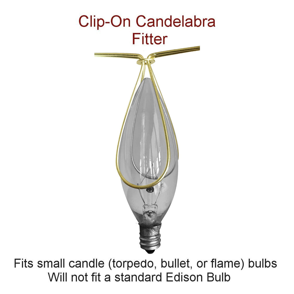 Lamp Shade, 4"W x 4"H Down White Clip on Sconce Half Shell for Table Lamps, Floor Lamps and Home Lighting image 5