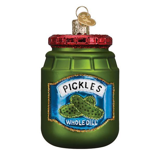 Decorative Ornament, Jar Of Pickles for Seasonal Home Decorating, Holiday Displays and Decorative Accents image 5