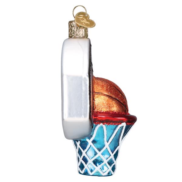 Decorative Ornament, Basketball Hoop for Seasonal Home Decorating, Holiday Displays and Decorative Accents image 5