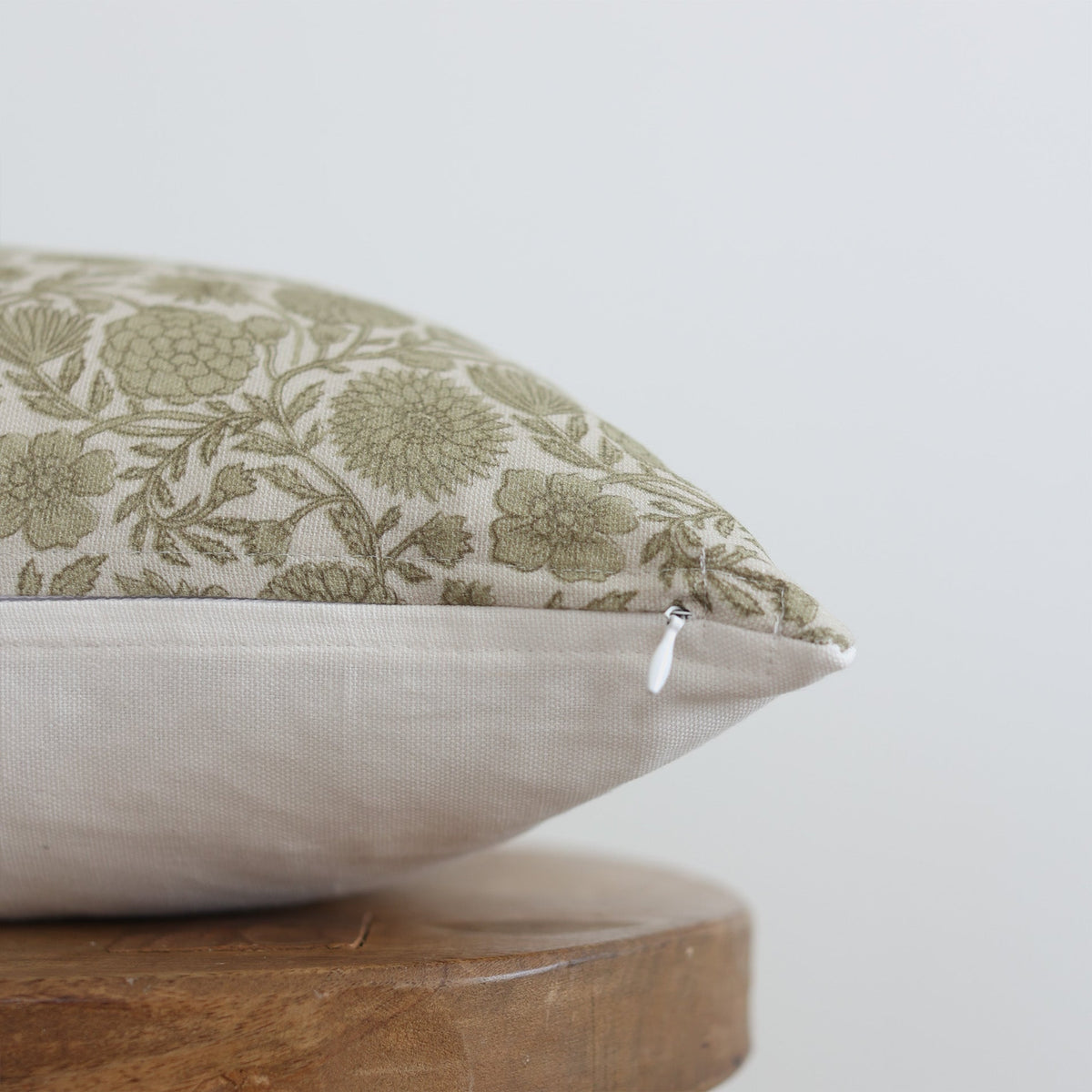Decorative Pillow Cover, Gracie in Green 18" 22", Lightweight Design, Machine-Washable Care for Bedroom Styling and Living Room Decor image 5