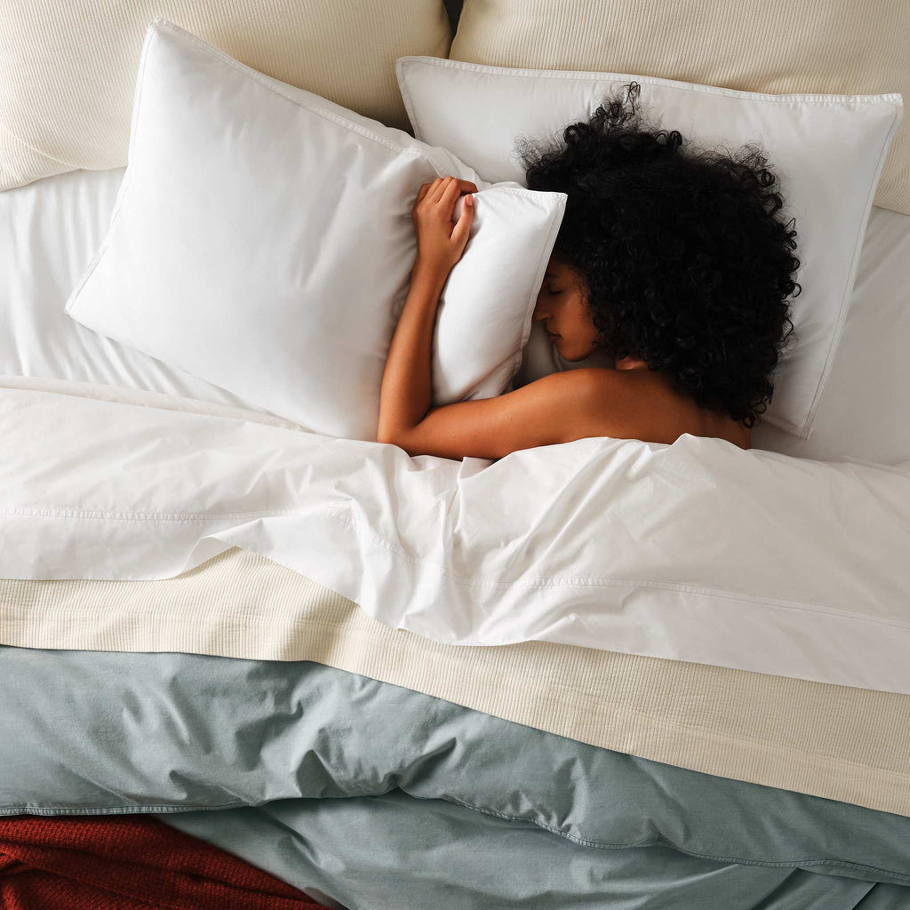 Bed Sheet Set, Washed Classic Percale Core Last Call, Breathable Construction for Master Bedrooms, Guest Beds and Daily Use image 5