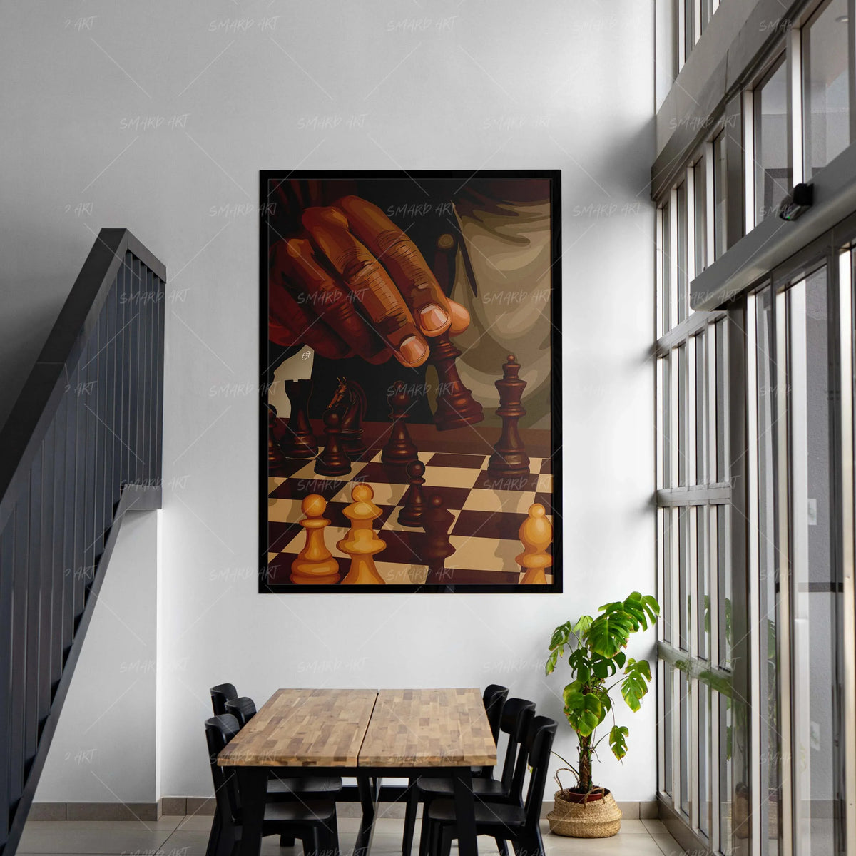 Wall Art Print, Openings for Living Rooms, Bedrooms and Home Offices, 4 Size Options, Designed for Gallery Walls and Modern Room Decor image 5