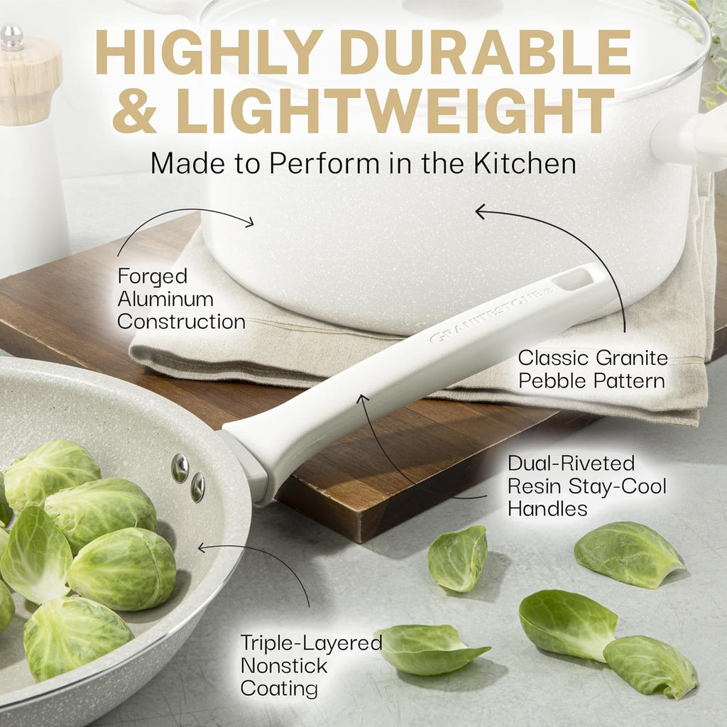 Stainless Steel Sauté Pan, Desert Collection 4 Quart, Dishwasher-Safe Care for Stovetop Cooking, Sauces and Everyday Kitchen Use image 5