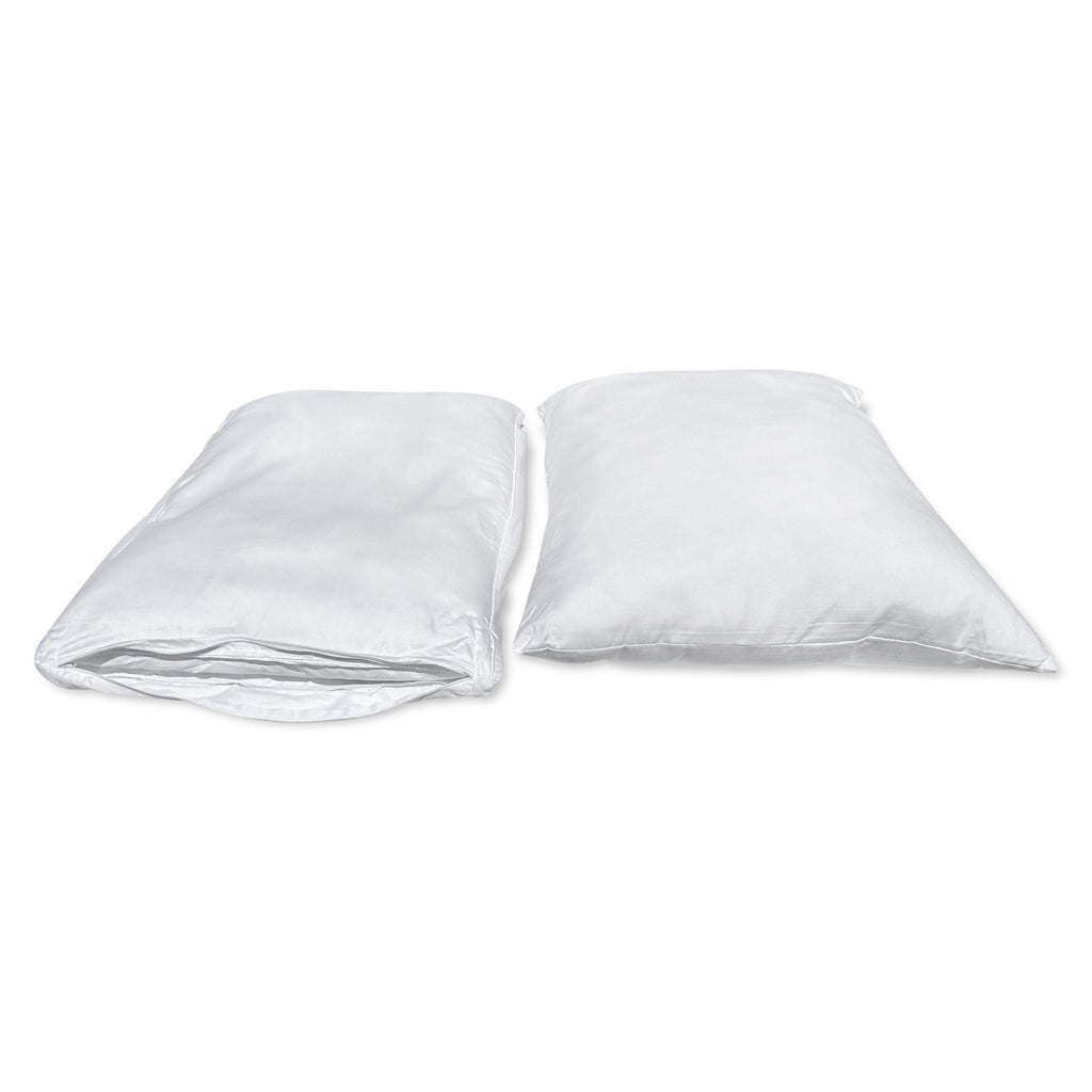 Bed Pillow, Co. Dual Layered Comfort Extra Firm Support, Machine-Washable Care for Everyday Sleep and Guest Room Bedding, 2 Size Options image 5