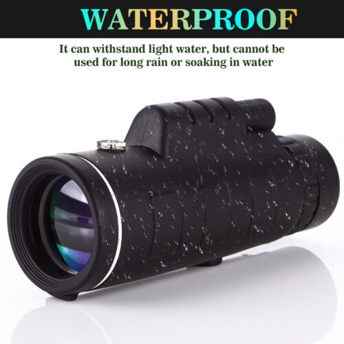 40x60 Zoom HD Monocular Telescope / Spotting Scope with BAK4 Prisms image 5