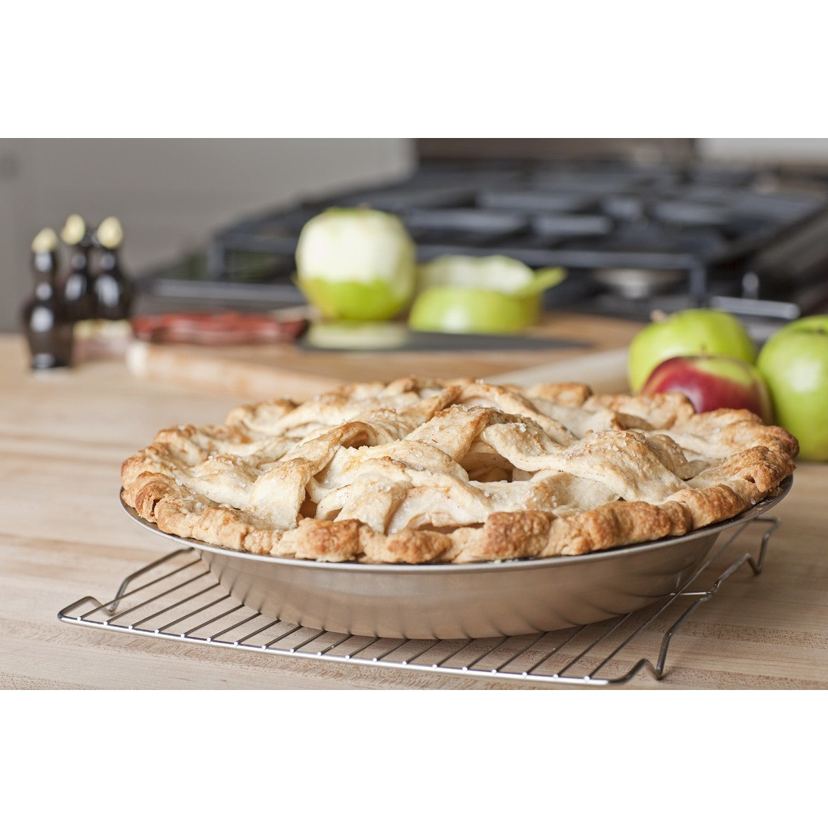 Stainless Steel Pie Pan, Bakeware, Stainless Steel Construction for Pies, Quiches and Everyday Oven Baking image 5