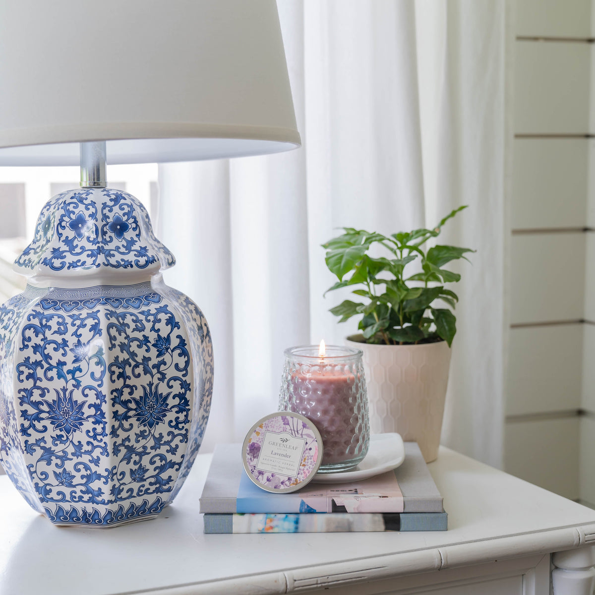 Decorative Candle, Lavender Signature for Entryways, Mantels and Everyday Home Ambience, Designed for Everyday Home Use image 5