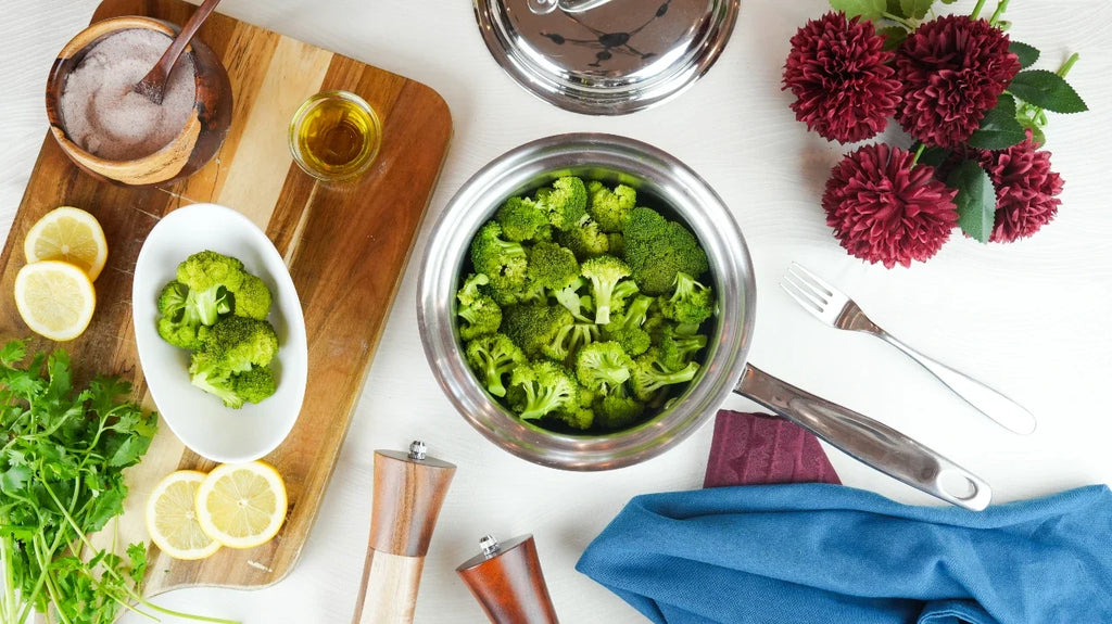 Stainless Steel Saucepan, 1.75 Quart with Cover, Stainless Steel Construction for Simmering, Reheating and Daily Meal Prep image 5