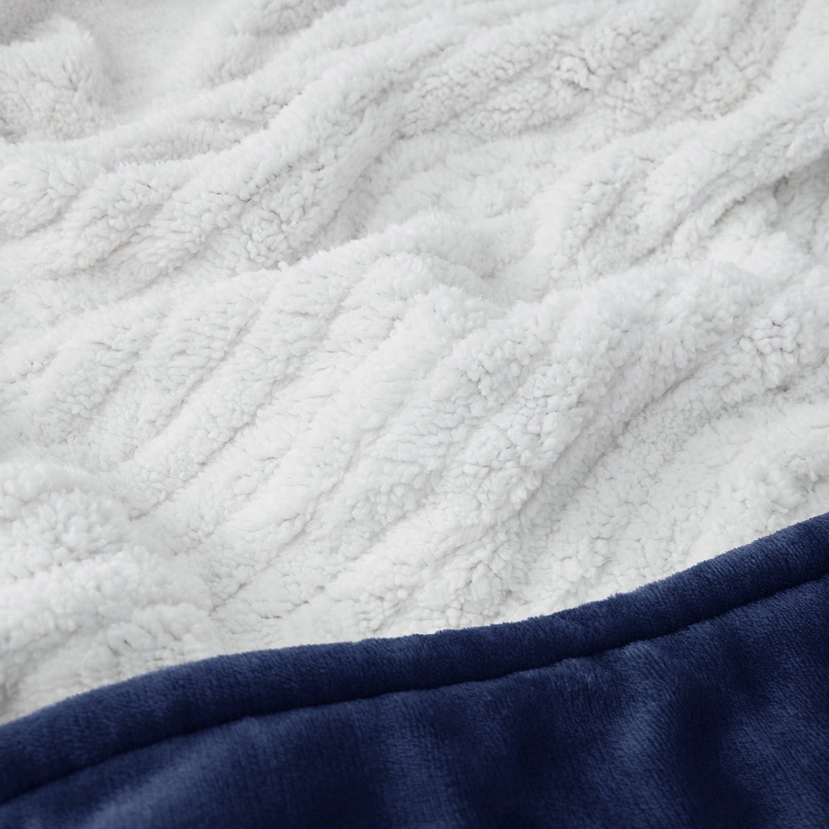 Cozy Throw Blanket, Solid Flannel Heated for Sofas, Beds and Relaxing at Home, 5 Sizes and 11 Colors image 5