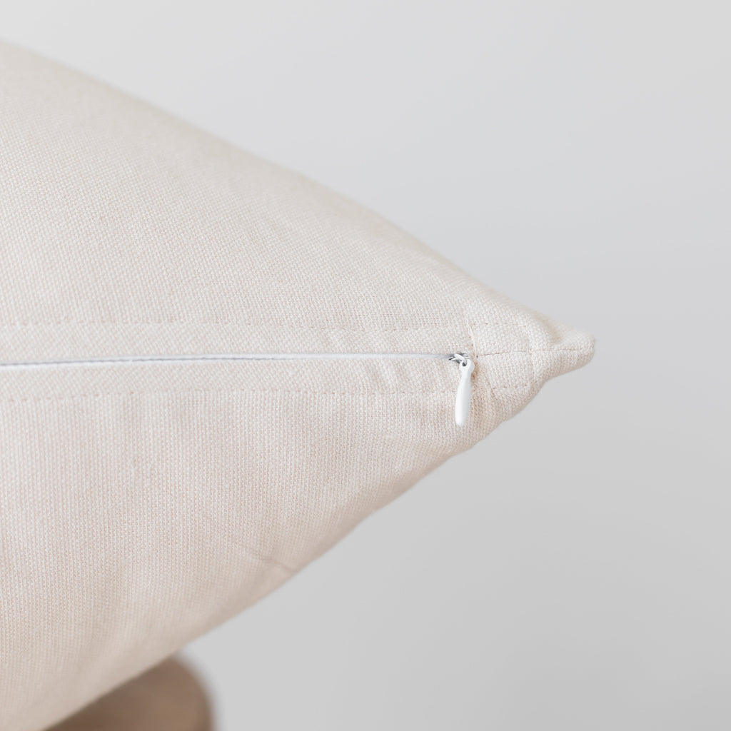 Decorative Pillow Cover, Sand Basics 18" 22" 26" 12x20", Machine-Washable Care for Sofas, Beds and Living Room Accents, 3 Size Options image 5