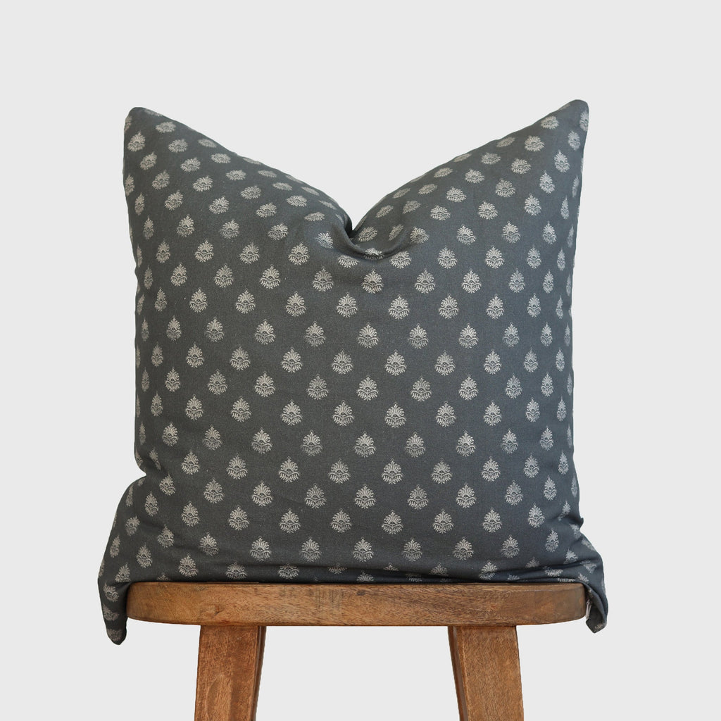 Decorative Pillow Cover, Clay Vintage in Blue 18" 22" 24", Lightweight Design for Bedroom Styling and Living Room Decor, 4 Size Options image 5