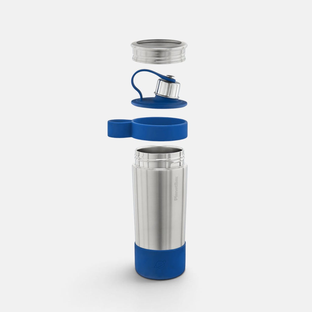Reusable Drink Bottle, Glacier Chug, Stainless Steel Construction, Silicone Construction for Commutes, Outdoor Trips and Daily Drinks image 5