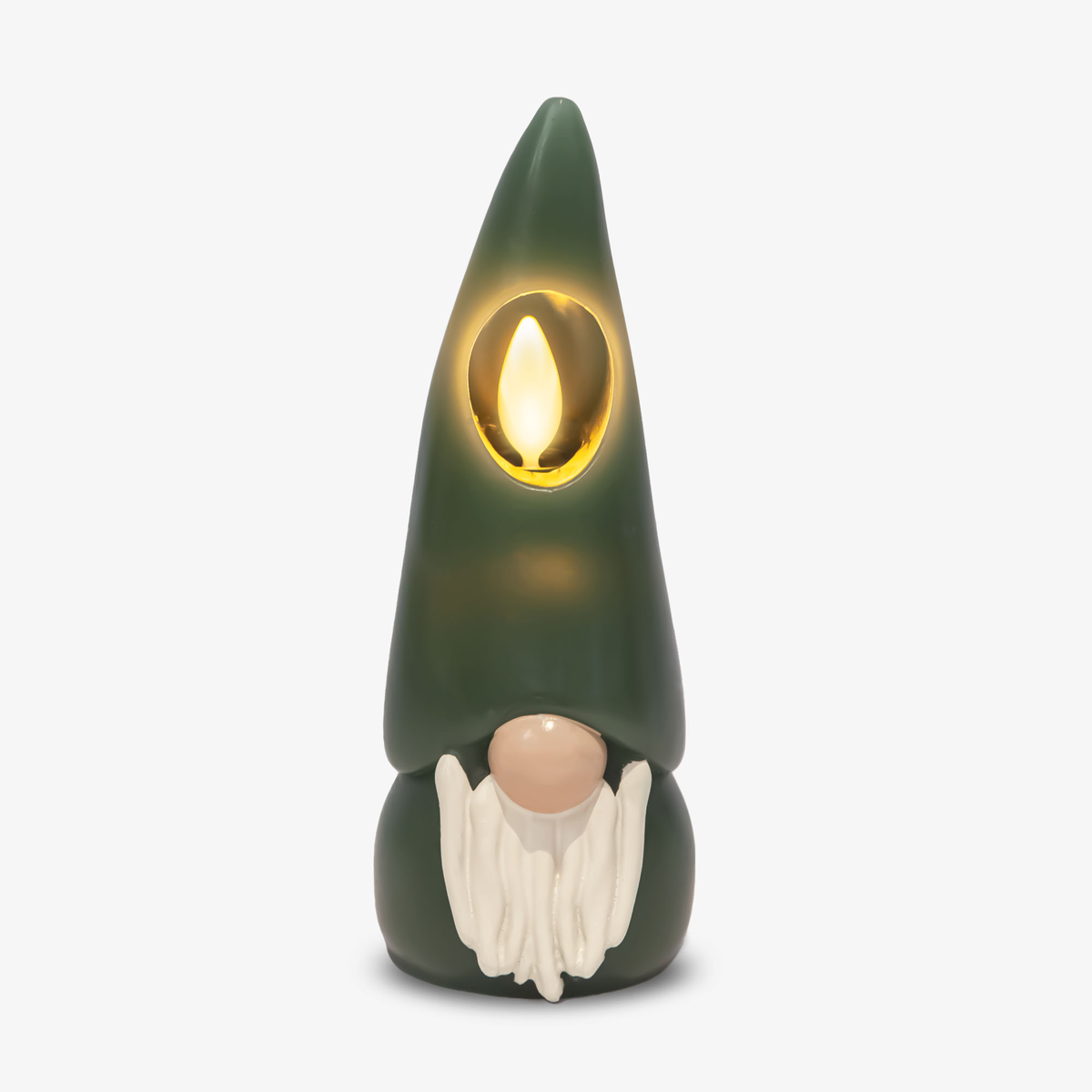 Flameless Candle, Green Gnome for Bedrooms, Living Rooms and Everyday Candlelight Ambience, 2 Size Options image 5