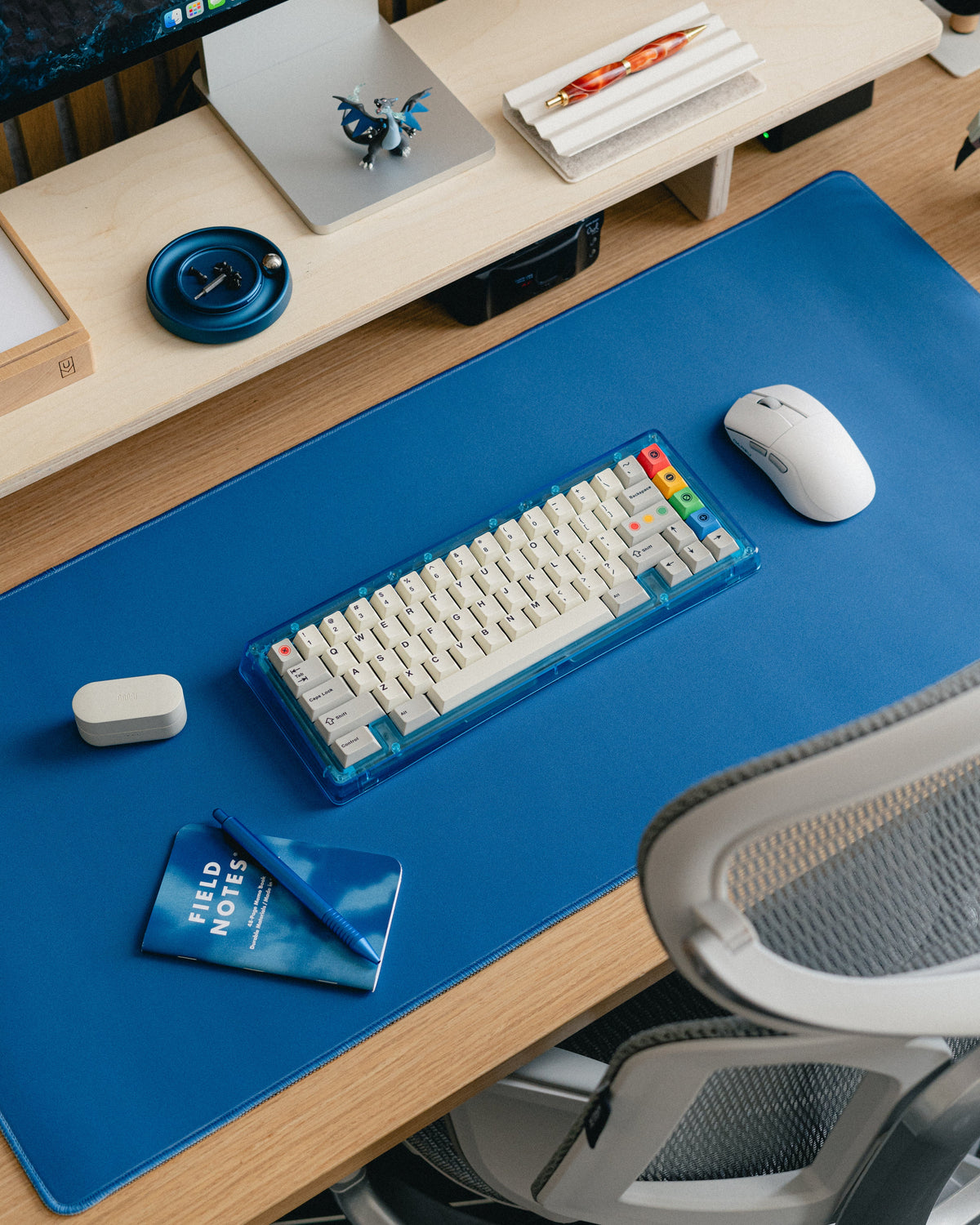 Desk Mat, Chroma Deskpad for Workspaces, Desks and Everyday Productivity, 5 Color Options, Designed for Everyday Home Use image 5