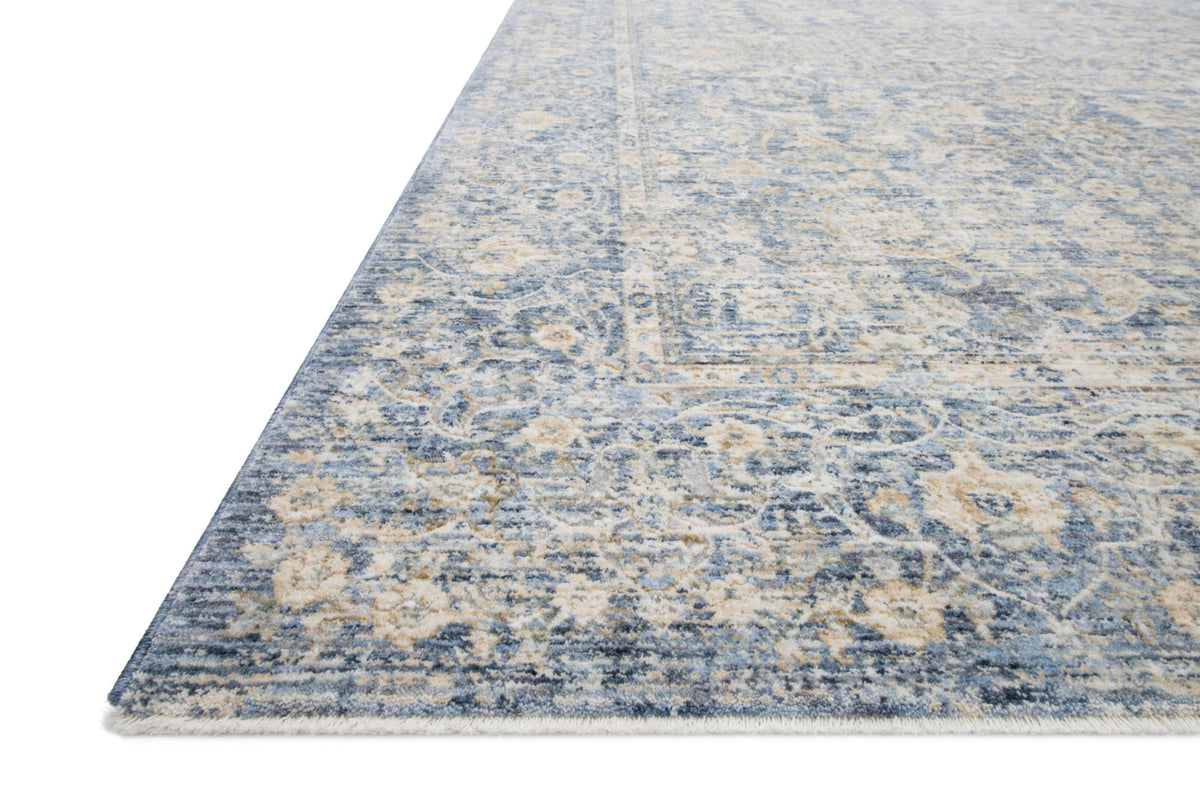 Kitchen Cookware, Pandora PAN 01 Blue Gold Area Rug for Everyday Meals and Home Cooking, 13 Size Options image 5