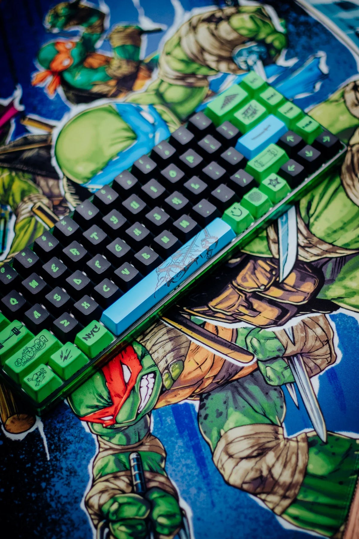 Desk Mat, Oni Deskpad Teenage Mutant Ninja Turtles, Non-Slip Design for Workspaces, Desks and Everyday Productivity image 5