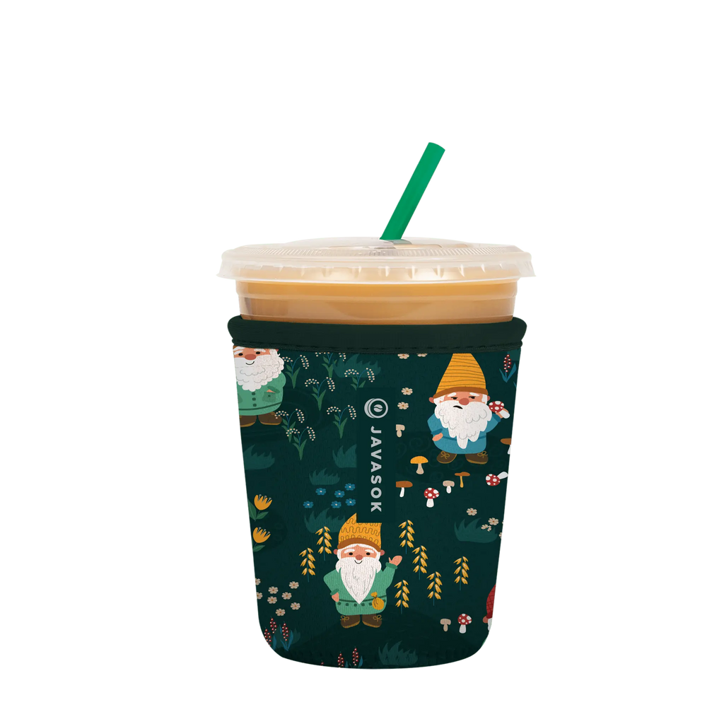 Reusable Cup Sleeve, Rollin' with my Gnomies, Neoprene Construction for Iced Coffee, Cold Drinks and Condensation Control, 3 Size Options image 5