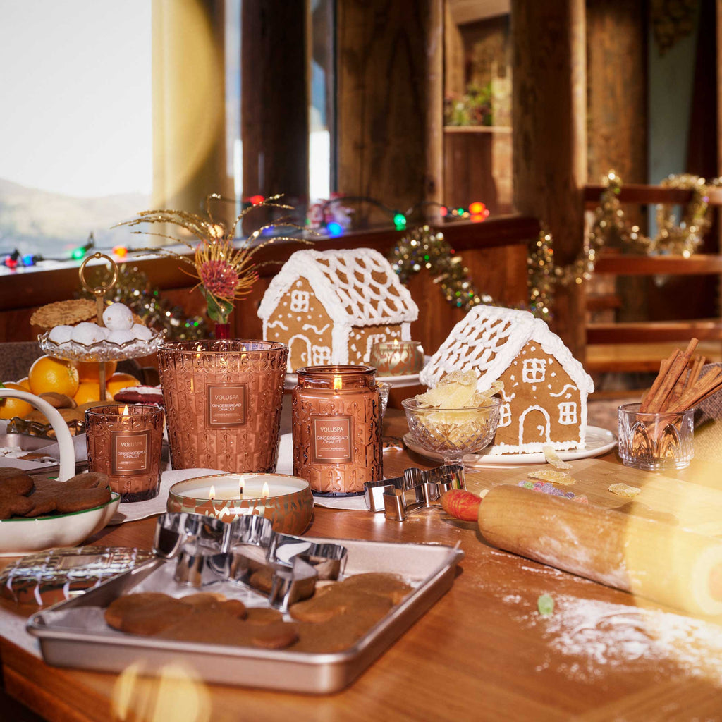 Decorative Candle, Gingerbread Chalet 5 Wick Hearth for Living Rooms, Bedrooms and Relaxing Evenings image 5