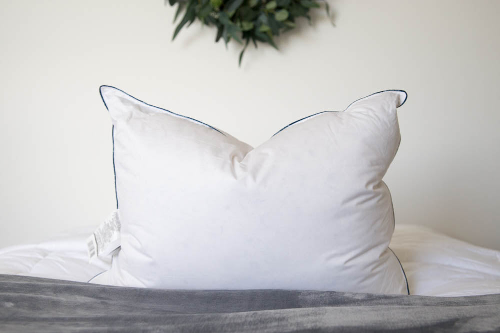 Bed Pillow, Down Surround, Machine-Washable Care for Sleeping, Reading and Bedroom Comfort, 3 Size Options image 5