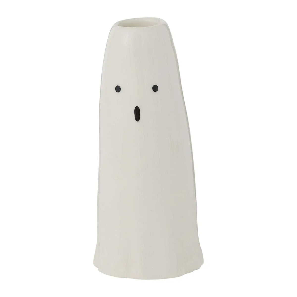 Seasonal Home Decor, Phantom Collection Ceramic White Ghost for Holiday Displays, Shelves and Festive Rooms, 3 Size Options image 5