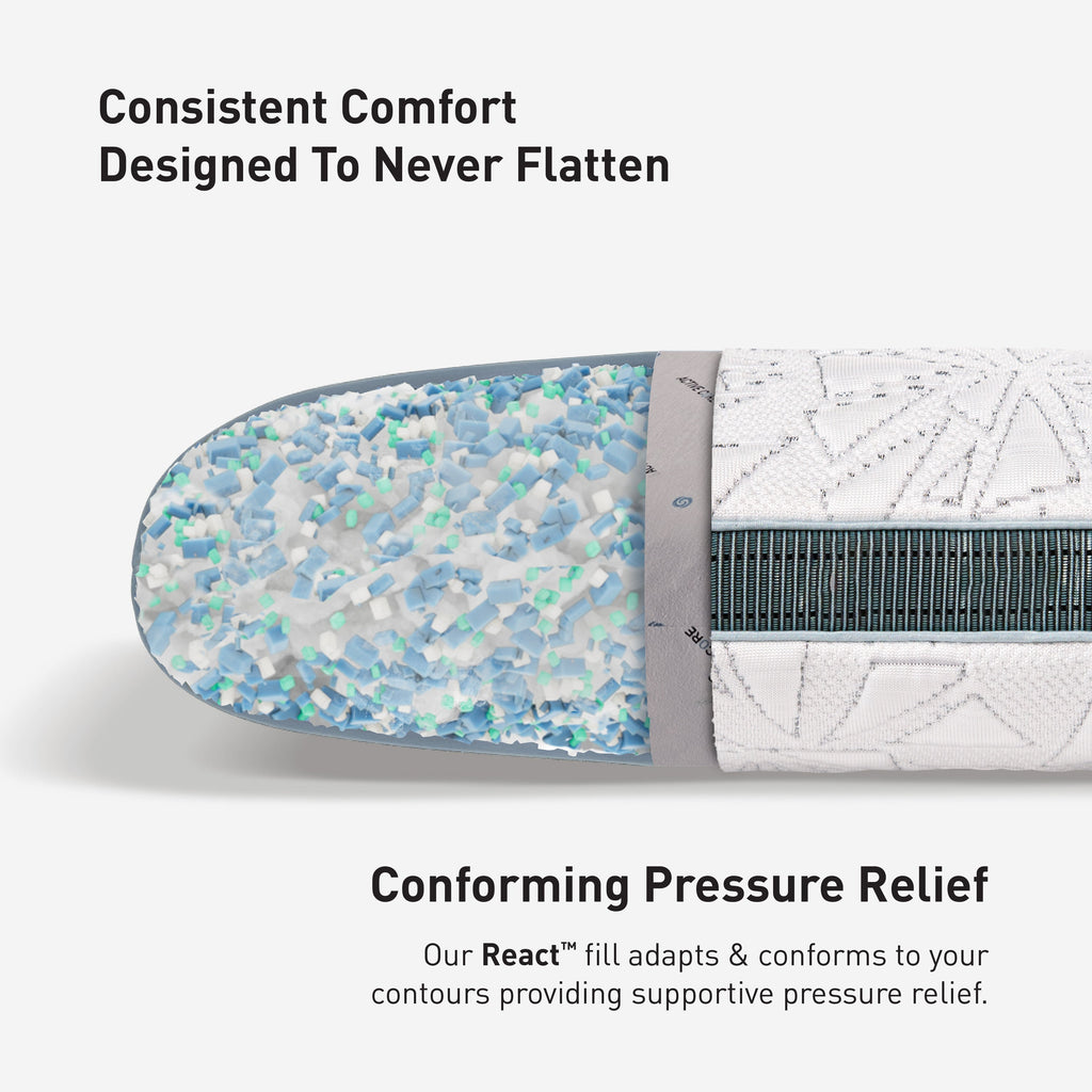 Bed Pillow, Storm Travel, Cooling Comfort, Breathable Construction for Everyday Sleep and Guest Room Bedding image 5