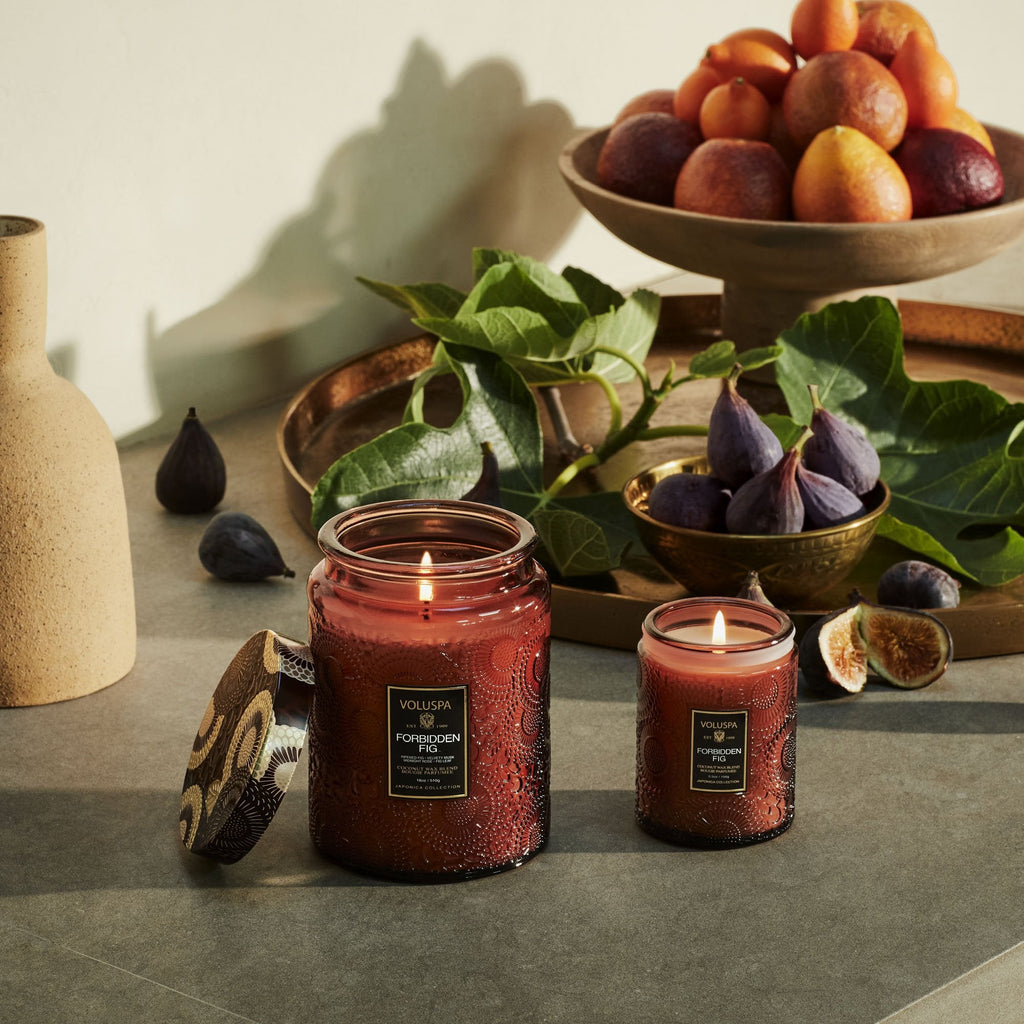 Decorative Candle, Forbidden Fig Small Jar for Entryways, Mantels and Everyday Home Ambience image 5