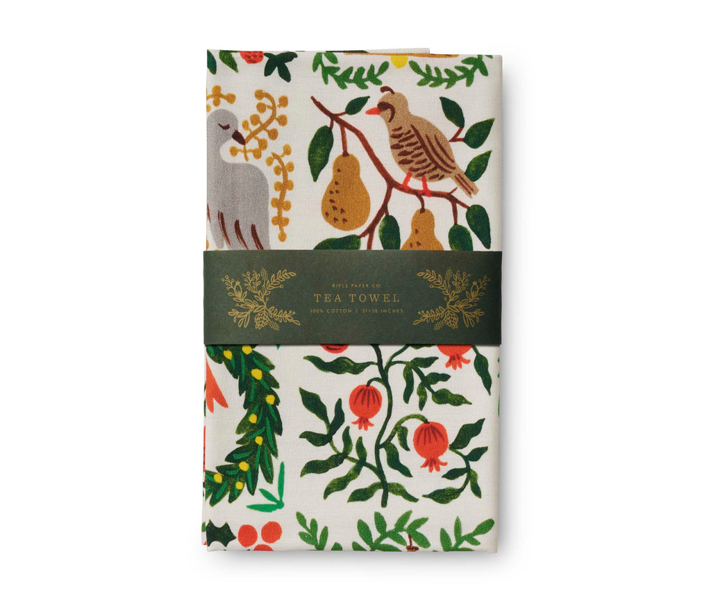 Kitchen Tea Towel, Holiday Christmastide for Kitchen Drying, Countertop Cleanup and Decorative Kitchen Displays image 5
