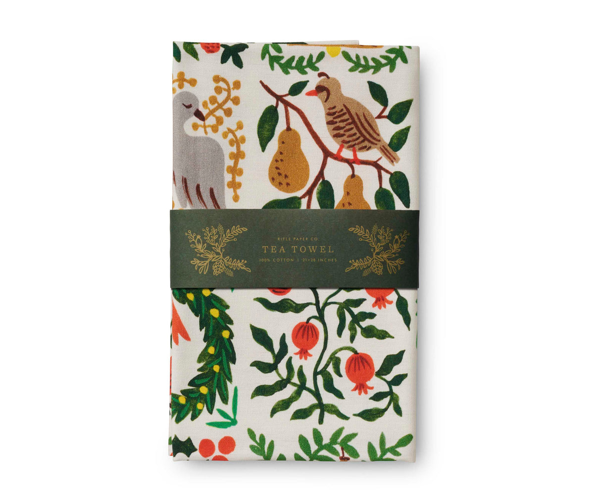 Kitchen Tea Towel, Holiday Christmastide for Kitchen Drying, Countertop Cleanup and Decorative Kitchen Displays image 5