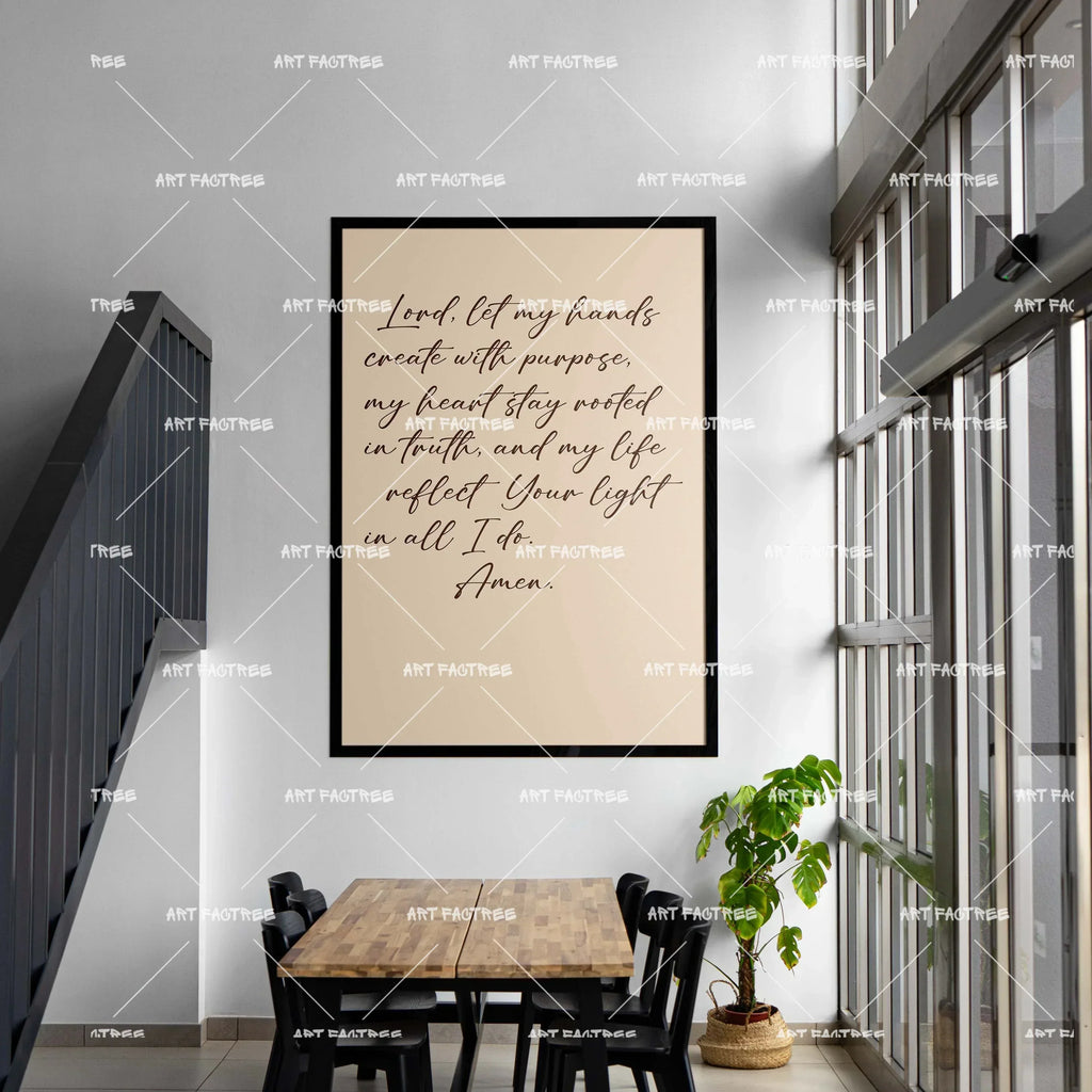 Wall Art Print, Pretty Girl Prayer (Smard X Anaya) for Living Rooms, Bedrooms and Home Offices, 4 Size Options image 5