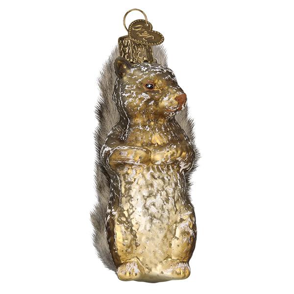 Seasonal Home Decor, Vintage Squirrel Ornament for Mantels, Tables and Seasonal Decorating image 5