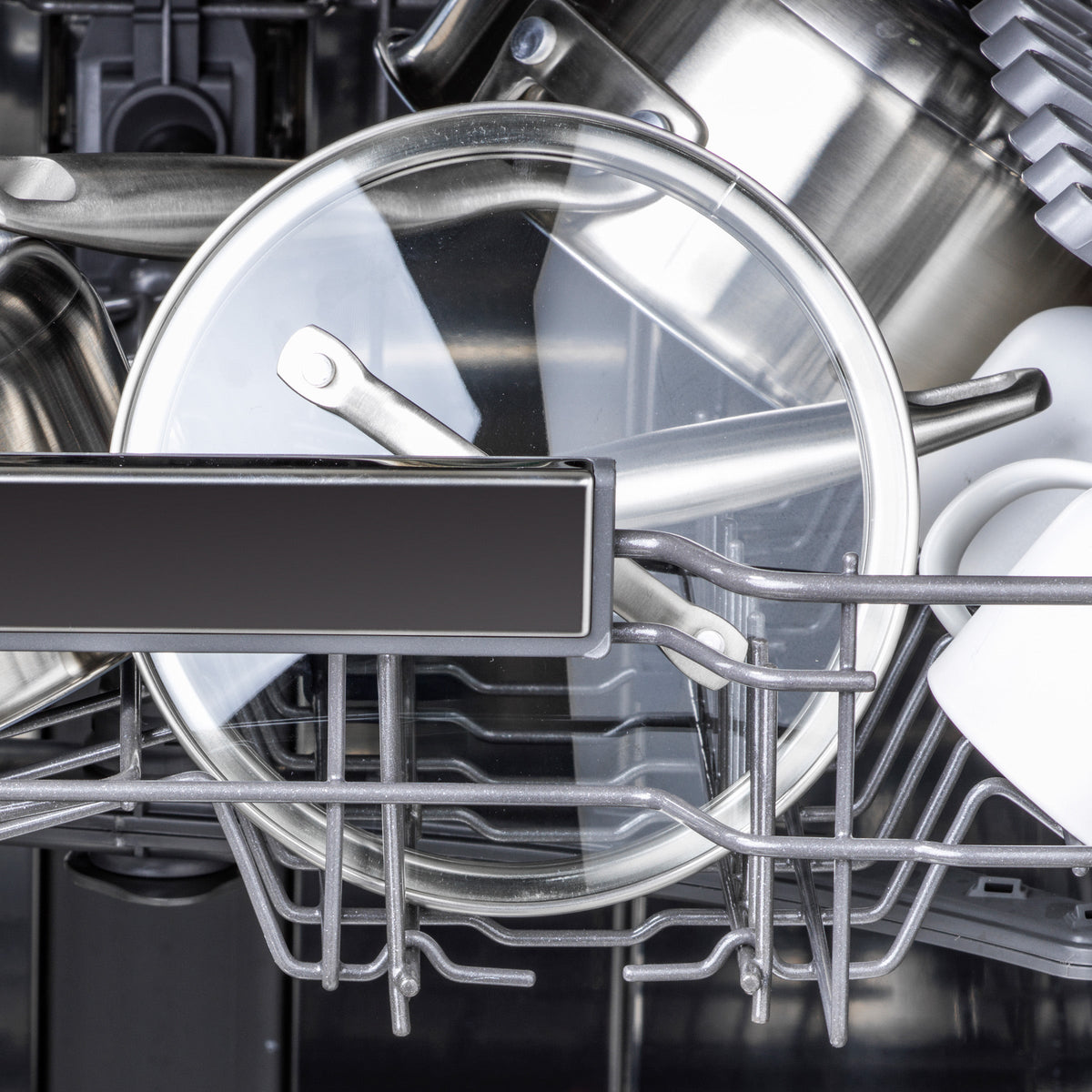 Cookware Lid, Glass 9.5", Stainless Steel Construction for Everyday Pots, Pans and Home Cooking image 5