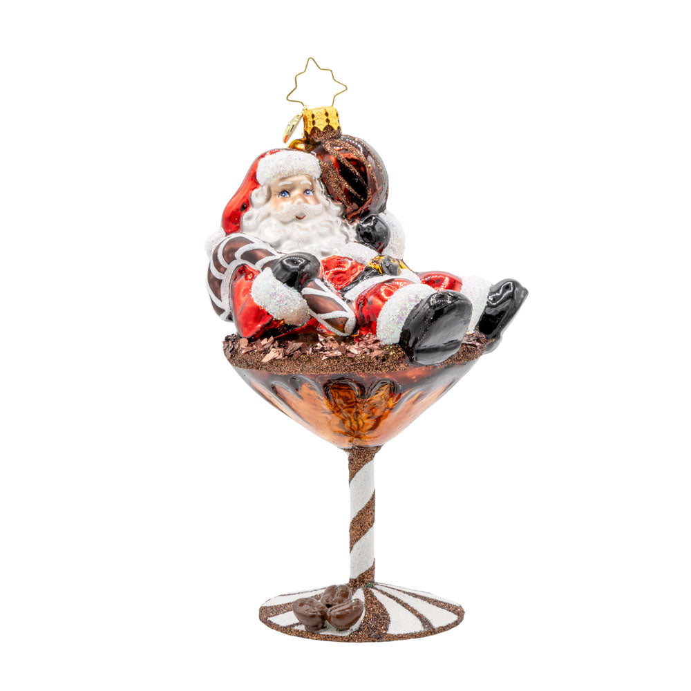 Seasonal Home Decor, Santa's Merry Martini Brew for Holiday Displays, Shelves and Festive Rooms image 5