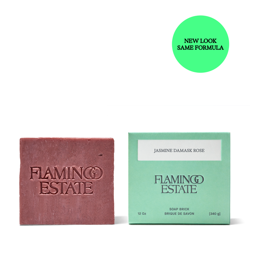 Indoor House Plant, Jasmine Damask Rose Soap Brick for Shelves, Desks and Living Spaces, Designed for Everyday Home Use image 5