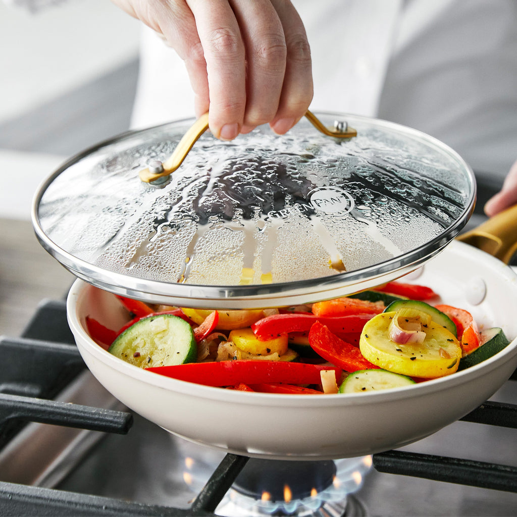Cookware Lid, Reserve Glass 8", Stainless Steel Construction for Everyday Pots, Pans and Home Cooking image 5